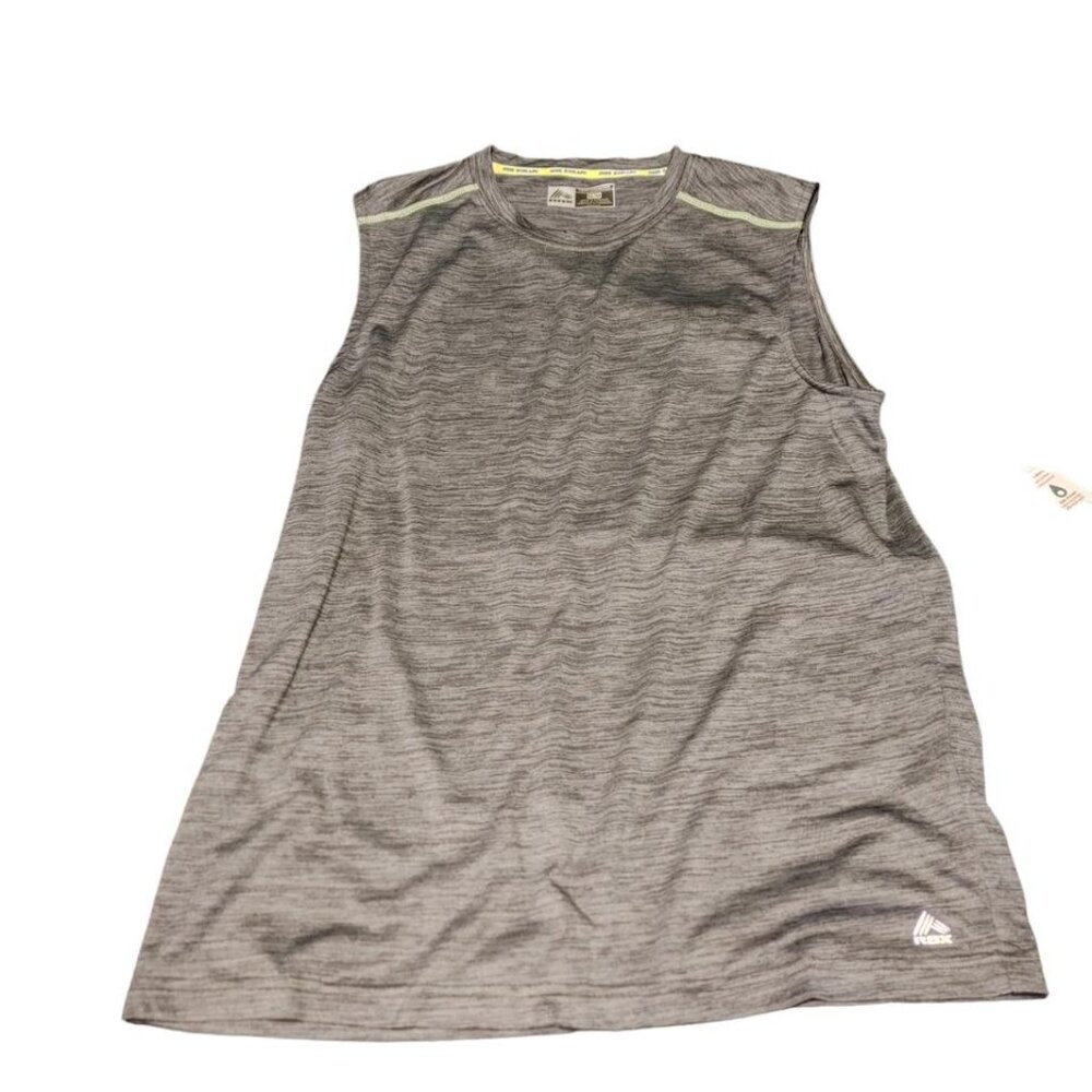 Reebok Solid Color Contrasting Stitching Undershirt Medium Gray